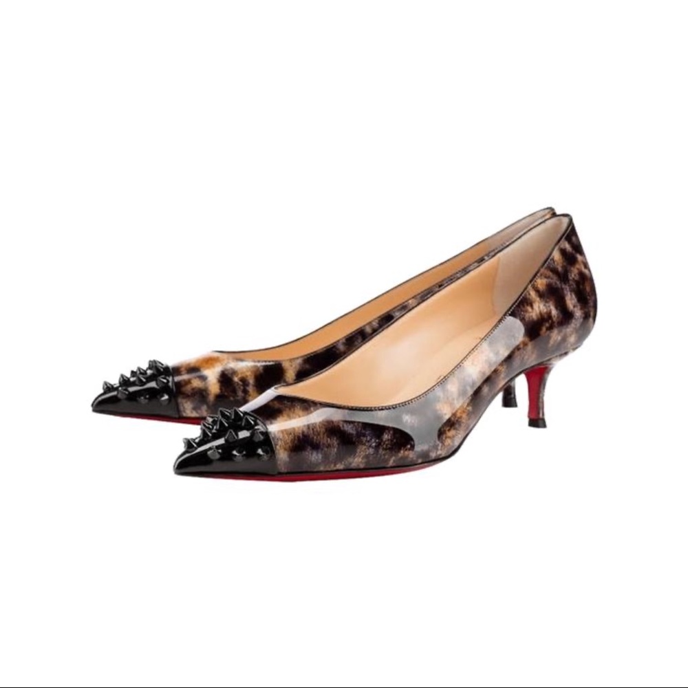 Christian Louboutin Geo Pumps Spiked Toes